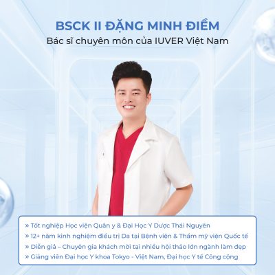 BSCK II - Đặng Minh Điềm - Bác sĩ chuyên môn của IUVER Việt Nam