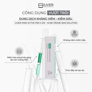 Công dụng vượt trội - DUNG DỊCH KHÁNG VIÊM – KIỀM DẦU (S-2/5)