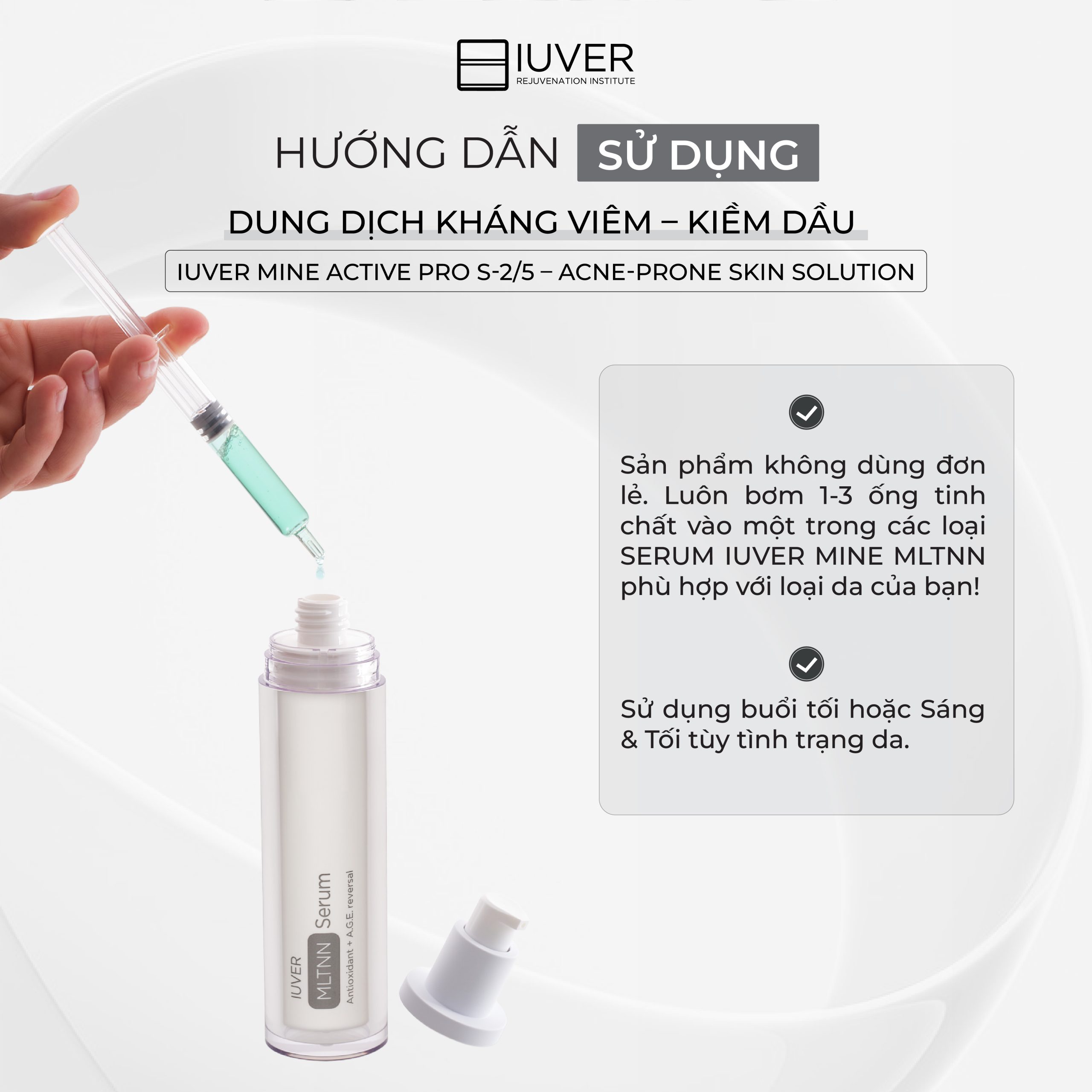Hướng dẫn sử dụng - DUNG DỊCH KHÁNG VIÊM – KIỀM DẦU (S-2/5)
