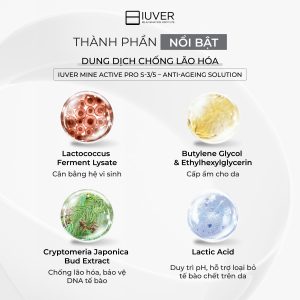 Thành phần nổi bật - DUNG DỊCH CHỐNG LÃO HÓA (S-3/5)