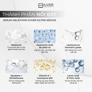 Thành phần nổi bật - Serum Melatonin