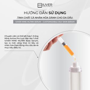 Hướng dẫn sử dụng - SỮA DƯỠNG CÁ NHÂN HÓA MELATONIN (DA DẦU)