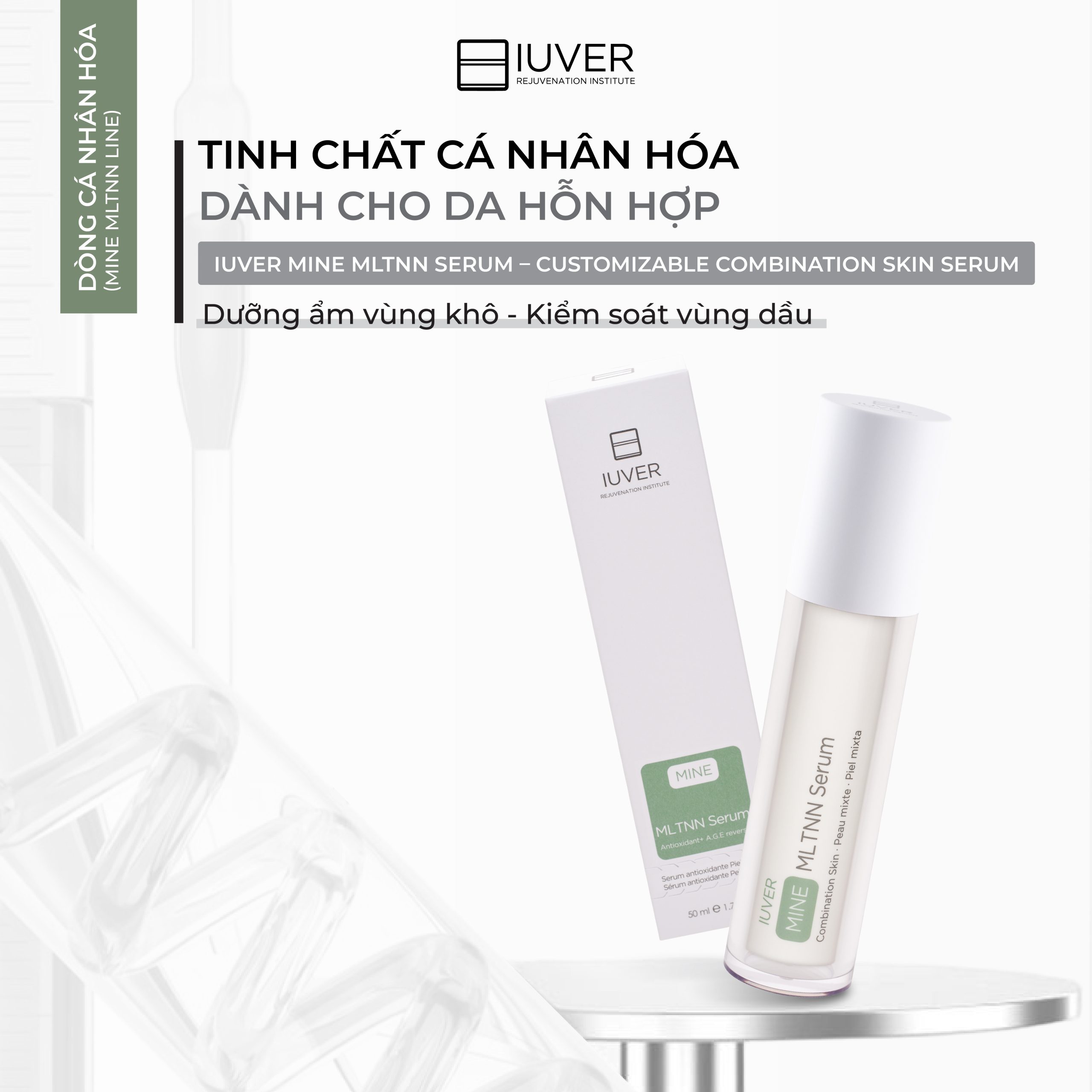 SỮA DƯỠNG CÁ NHÂN HÓA MELATONIN (DA HỖN HỢP)