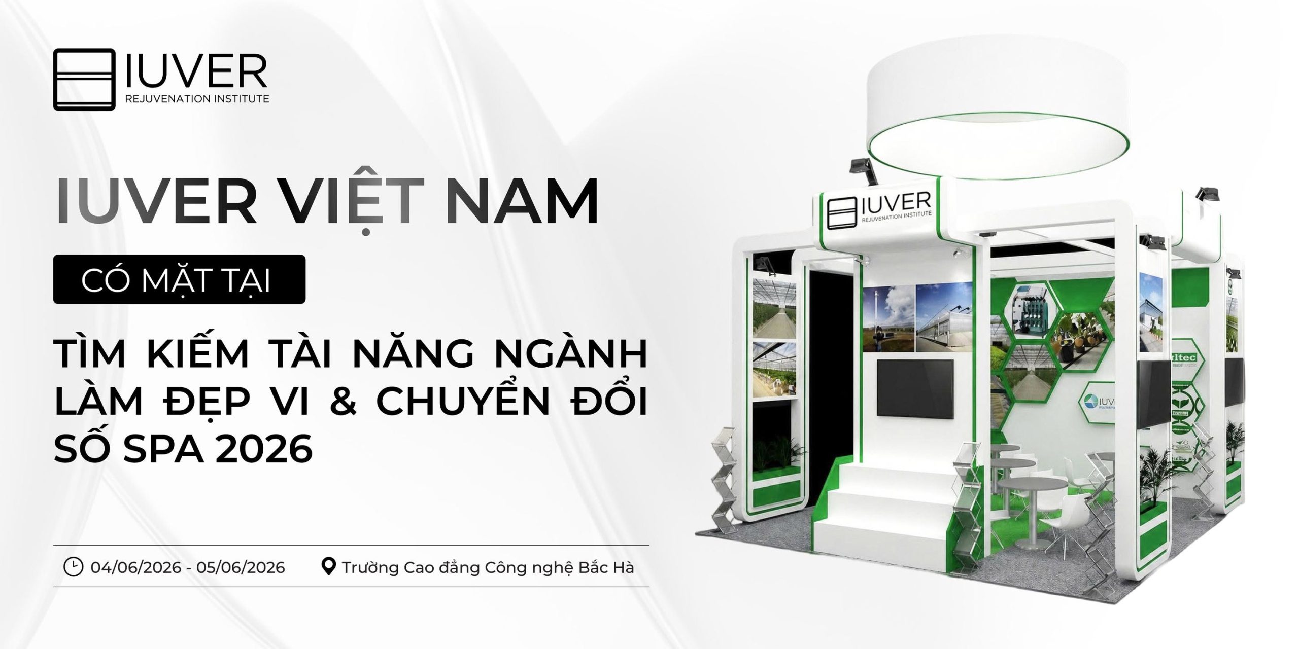 IUVER Việt Nam tài trợ gian hàng Kim Cương