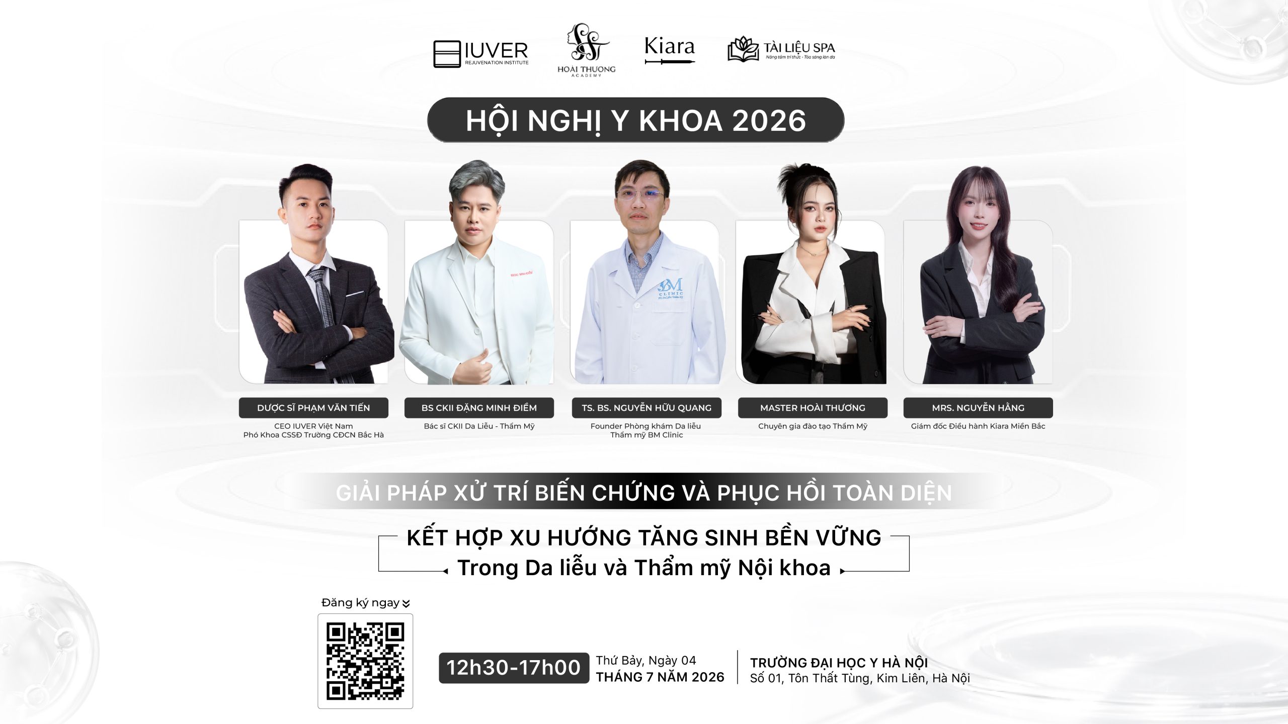 Chuyên gia trong Hội nghị Y khoa 2026
