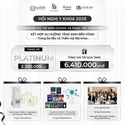 Vé Platinum Hội nghị Y khoa 2026
